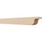Ekena Millwork 4in. W x 4in. H x 32in. L Del Monte Woodgrain TimberThane Rafter Tail, Primed Tan RFTUR04X04X32DELRCPR - alternate 1